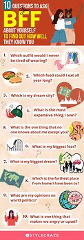 Image result for 10 Questions to Ask Your Friend