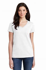 Image result for White V-Neck T-Shirt