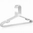 Image result for White Plastic Hanger with Pins