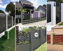 Image result for Modern Fence Styles