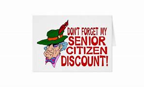 Image result for Senior Citizen Discount Card