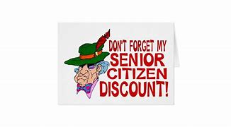 Image result for Senior Citizen Discount Card Printable