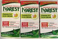Image result for Ivarest Poison Ivy Anti-Itch Cream, Maximum Strength - 2 Oz