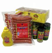 Image result for Vienna Natural Casing Beef Hot Dogs - Per Lb