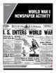 Image result for World War 1 Newspaper