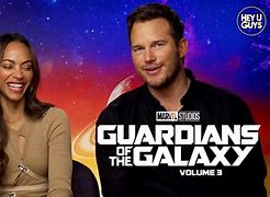 Image result for Chris Pratt Zoe Saldana Guardians of the Galaxy Vol. 2