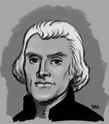 Image result for Drawing of Thomas Jefferson