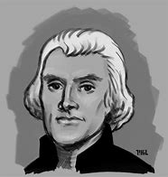 Image result for Draw Thomas Jefferson