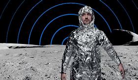 Image result for Man Wearing a Tin Foil Hat