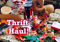 Image result for Christmas Decor Thrift Store