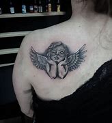 Image result for Small Angel Tattoos for Men