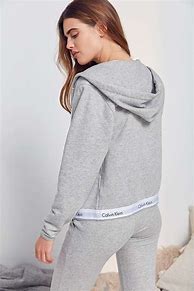 Image result for Calvin Klein Hoodie Grey and Black