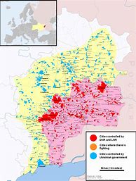 Image result for Donbass Ukraine Map