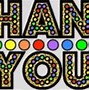 Image result for Colorful Thank You Moving