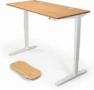 Image result for Uplift Desk Bamboo Gray
