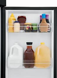 Image result for Black Top Freezer Refrigerator with Ice Maker