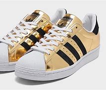 Image result for Silver Metallic Adidas Shoes