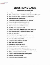 Image result for Game Questions to Ask Friends