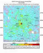 Image result for 2011 Oklahoma Earthquake