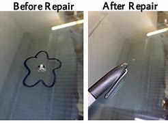 Image result for Windshield Repair Before After