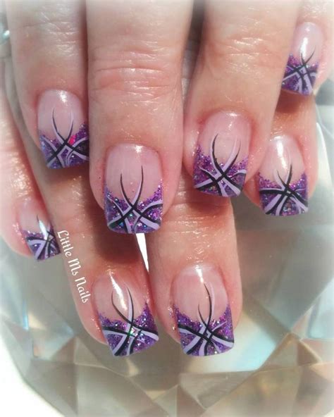46 Cute Purple Nail Art Ideas That Are So Cute
