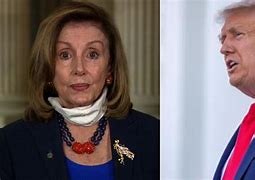 Image result for Trump with Pelosi