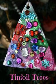 Image result for Tin Foil Christmas Tree