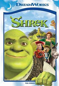 Image result for Shrek Movie DVD Cover