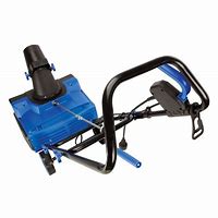 Image result for Snow Joe 15-Amp 22-In Corded Electric Snow Blower With Auger Assistance In Blue | SJ627E