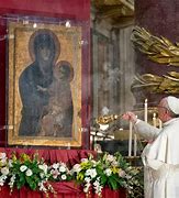 Image result for Pope Francis Mary