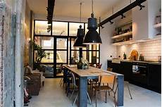 My Houzz: Domesticating a Rugged Amsterdam Garage Eclectic kitchen