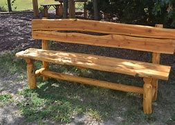 Image result for Outdoor Bench with Back