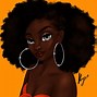 Image result for African American Hairstyles Cartoon