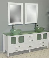 Image result for Glass Vessel Sink Vanity