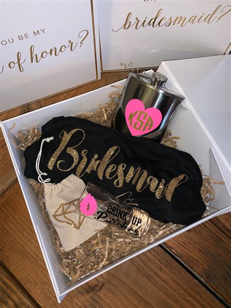 Proposal Gift Boxes  Bridesmaid Proposal Box   Will You Be My  