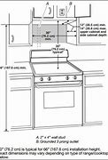 Image result for Standard Height Microwave Over Stove