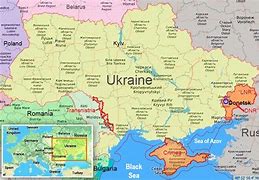 Image result for Map of Ukraine Crimea