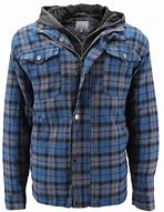 Image result for Men's Lined Flannel Hoodie