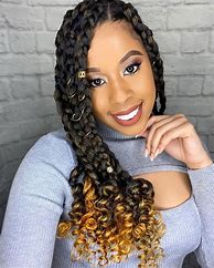 Image result for Braided Curls