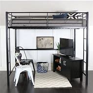 Image result for Full Size Loft Bed for Adults
