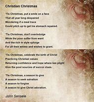 Image result for True Christian Christmas Poem