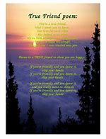 Image result for Good Friend Poems