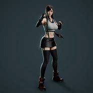 Image result for Tifa FF7 Game Model