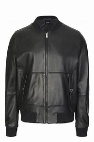 Image result for Hugo Boss Leather Jacket