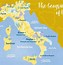 Image result for Map of Italy Regions