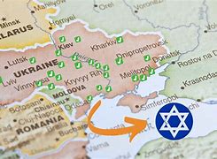 Image result for Map of Ukraine and Israel