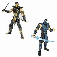 Image result for Mortal Kombat Scorpion and Sub-Zero Toy
