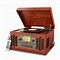Image result for Victrola 3-In-1 Bluetooth Record Player With Built-In Speakers, Dar...