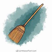 Image result for How to Draw a Broom