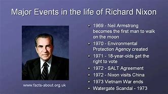 Image result for Richard M. Nixon Facts